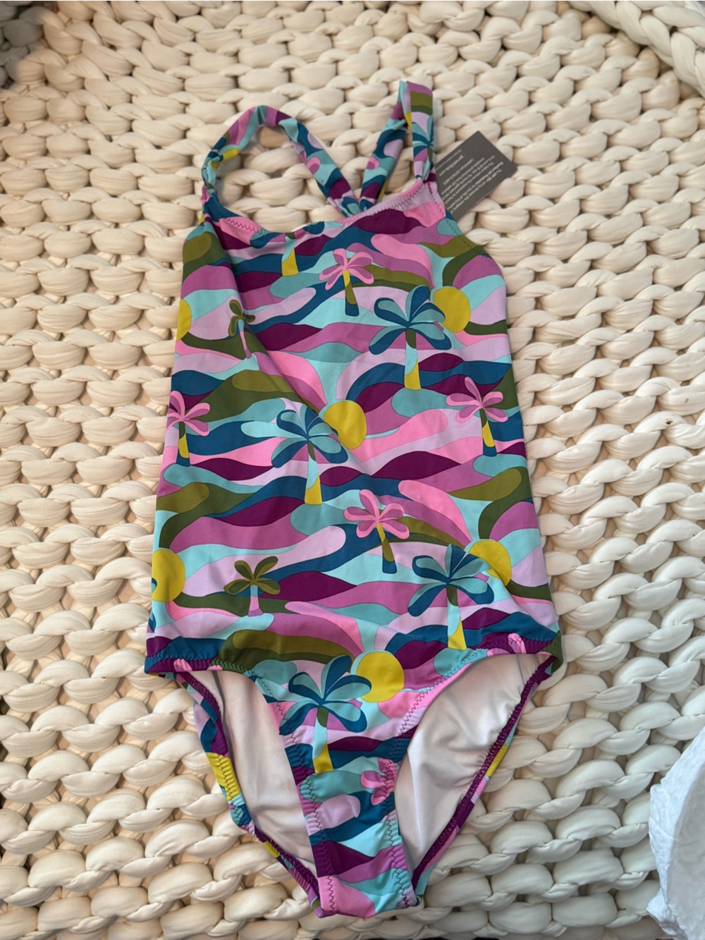 Garnet Hill kids bathing suit size 12-14